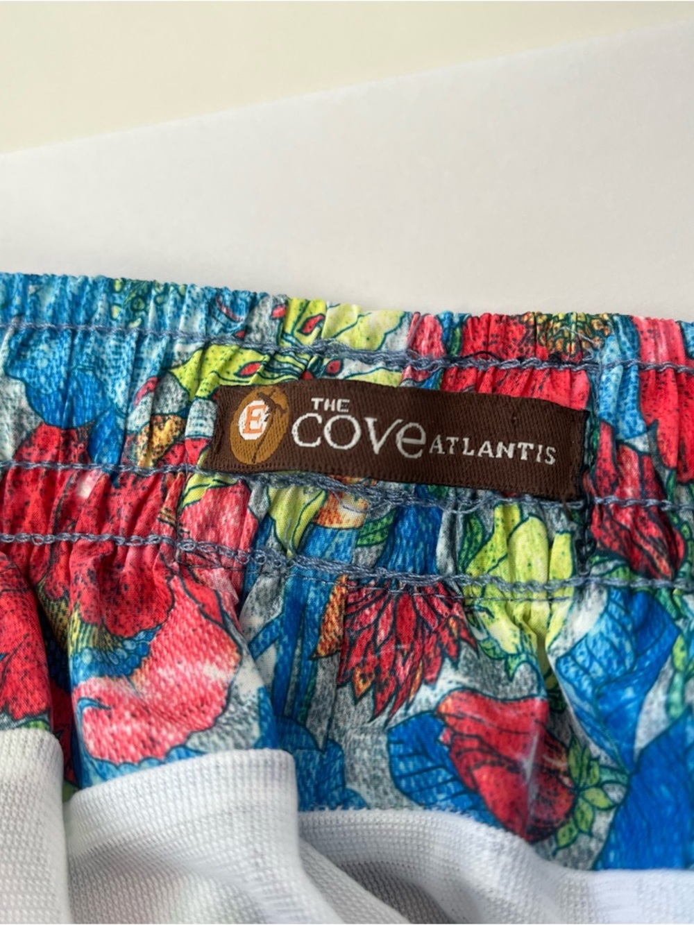 Stone Rose Swim Men's Trunks Shorts by The Cove Atlantis Size M Tiki - Picture 8 of 16